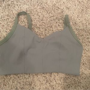 Aerie bralette new with tags army green